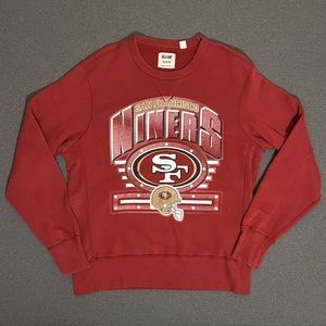 San Francisco 49ers Crest Crewneck Size M
